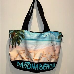 Daytona Beach Relax Tote Bag - Multicolor